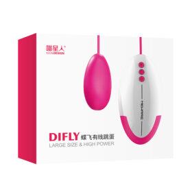 Meware vibring single egg - Cápsula estimuladora de clítoris com controle em 12 modos de vibração| 6,2 x 3,1 cm