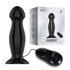 Plug Anal ButtPlug One com Vibrador 12 Velocidades – Adão e Eva