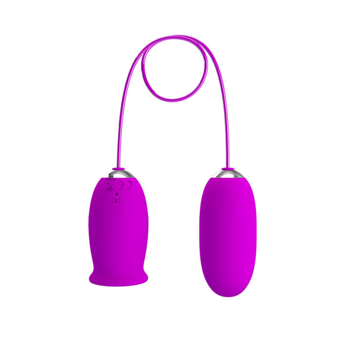 Vibrador Massageador de Ponto G e Clitóris Daisy Roxo - Pretty Love - Imagem 3