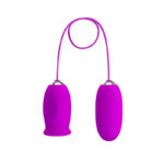 Vibrador Massageador de Ponto G e Clitóris Daisy Roxo - Pretty Love - Imagem 4