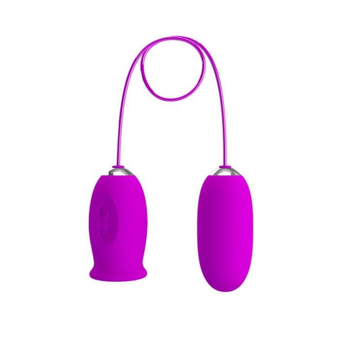 Vibrador Massageador de Ponto G e Clitóris Daisy Roxo - Pretty Love - Imagem 4