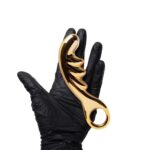 Massageador de próstata metalizado na cor Dourado less hard - Imagem 5