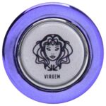 Plug anal de metal tamanho G lilás linha signos hard - Imagem 6