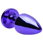 Plug anal de metal tamanho G lilás linha signos hard - Imagem 7