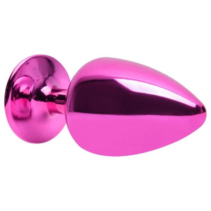 Plug anal M Rosa linha de metal signos hard - Imagem 7