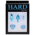 Kit Plug Anal Pequeno Em Metal Azul 4x1 – Linha Hard - Imagem 8