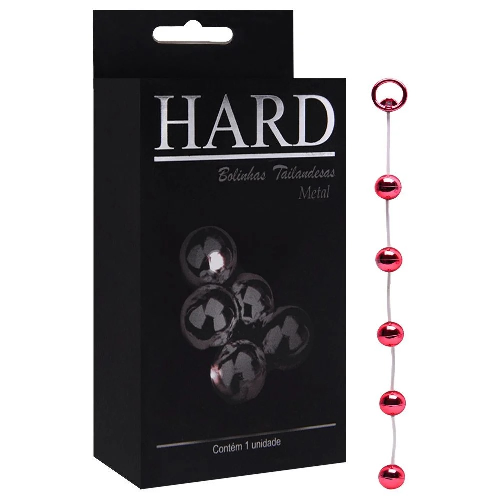 Bolinhas Tailandesas Em Metal Colors Vermelha – Linha Hard