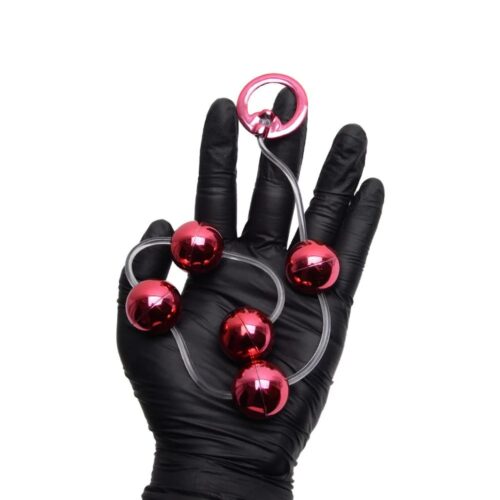 Alternative view of Bolinhas Tailandesas Em Metal Colors Vermelha – Linha Hard