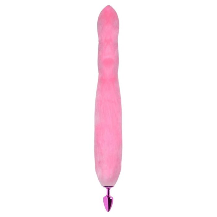 Plug Anal Com Rabo Grande Rosa - Linha Hard - Imagem 2