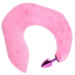 Plug Anal Com Rabo Grande Rosa - Linha Hard - Imagem 3