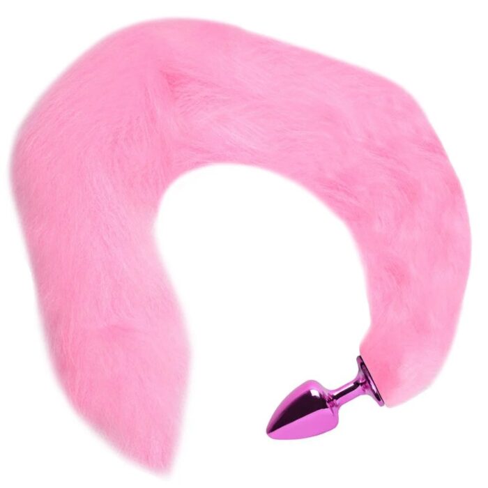 Plug Anal Com Rabo Grande Rosa - Linha Hard - Imagem 3