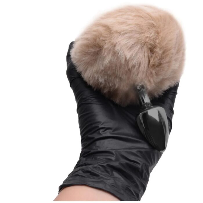 Plug De Metal Onix Com Rabo Pompom Claro – Hard - Imagem 5