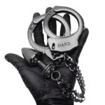 Kit algemas com plug anal Preto cravejado com strass tamanho P hard - Imagem 4