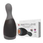 Masturbador masculino com texturas massageadoras 12 vibração e sensor de pressão de ar Pretty love deep pleasure for