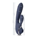 Vibrador e estimulador recarregável sensevibe mega rabbit - Imagem 3