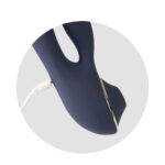 Vibrador e estimulador recarregável sensevibe mega rabbit - Imagem 4