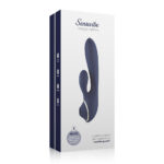 Vibrador e estimulador recarregável sensevibe mega rabbit - Imagem 7