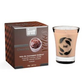 Vela para massagem beijável | sabor: Chocolate - intt