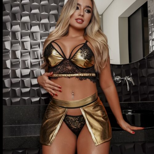 Conjunto rainha cleopatra