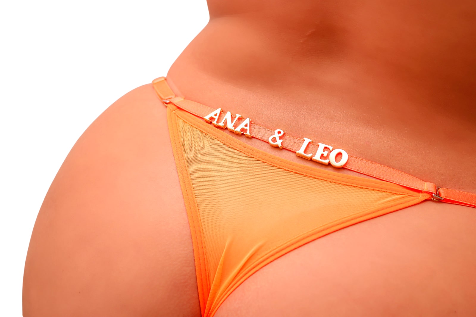 Calcinha Personalizável Neon Plus Tallyta - Laranja - Imagem 3