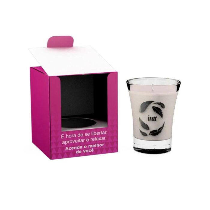 Vela para massagem allumer perfumada Ylang Ylang 40g intt - Imagem 2