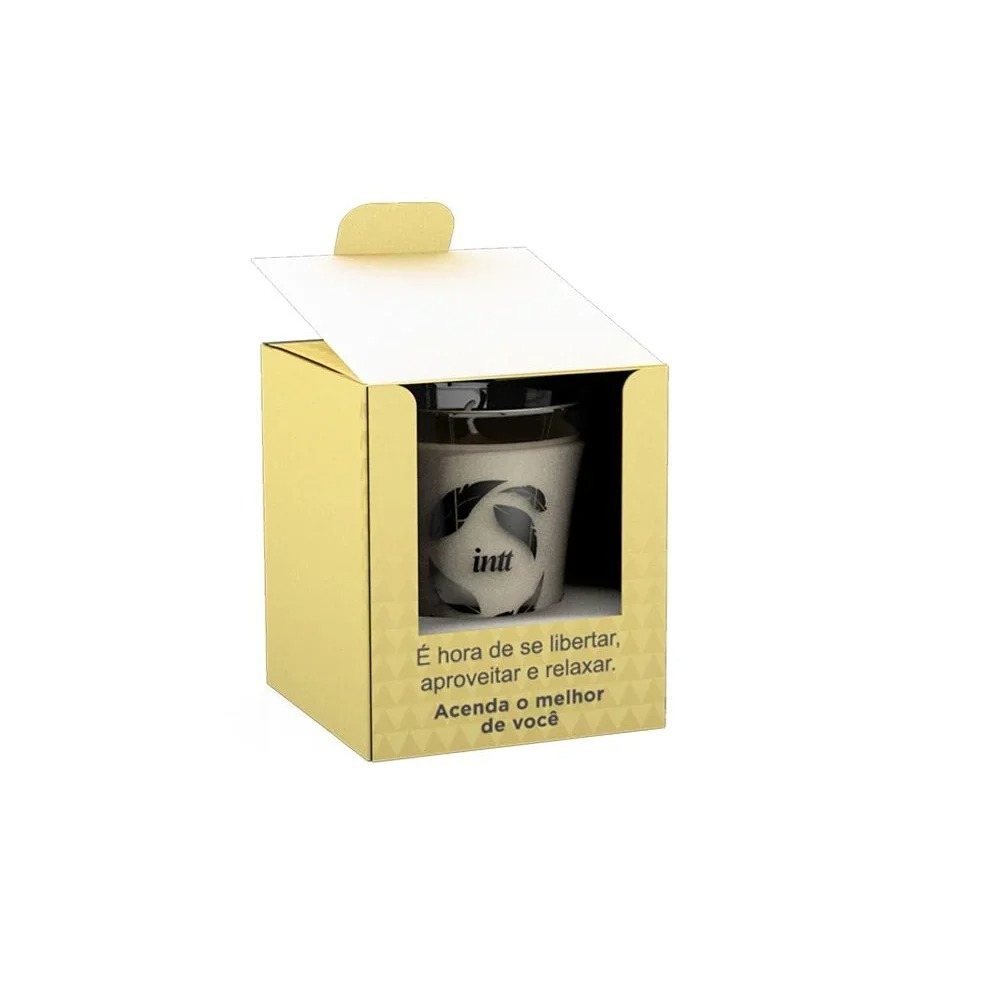 Vela para massagem allumer perfumada Jasmin 40g intt - Imagem 3