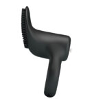 Pretty love cobra - anel peniano em soft touch com vibração única - 7,4 x 3,8 cm | cor: Preto - Imagem 4