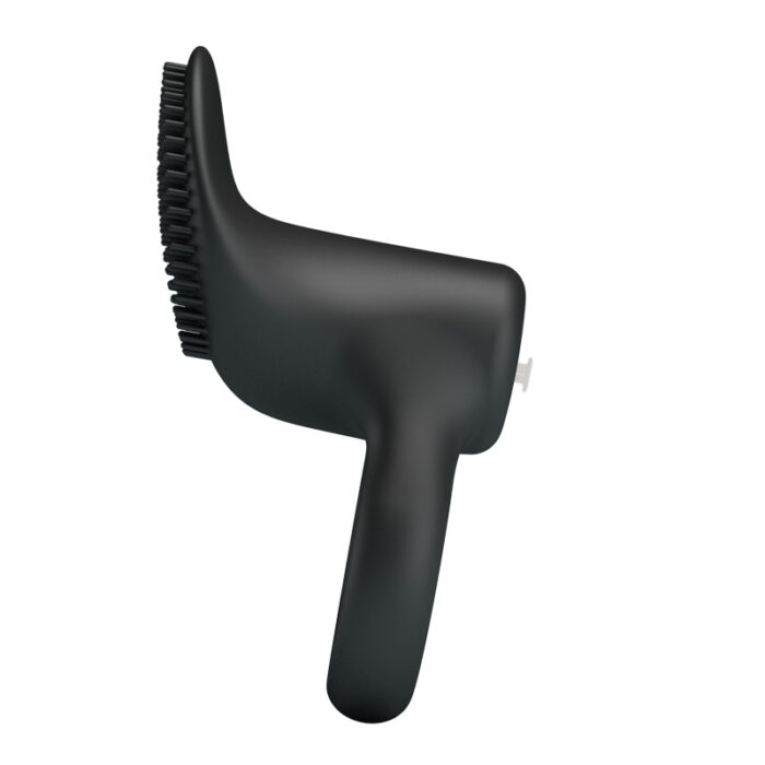 Pretty love cobra - anel peniano em soft touch com vibração única - 7,4 x 3,8 cm | cor: Preto - Imagem 4