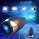 Masturbador no formato de concha com 9 modos de vibração, função aquecimento e carregamento via cabo usb - Atlanta - Imagem 11