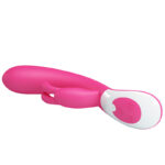 Vibrador com estimulador de clitóris coelho - Vincent - Imagem 3