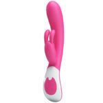 Vibrador com estimulador de clitóris coelho - Vincent - Imagem 4
