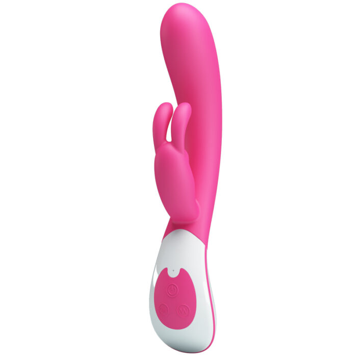 Vibrador com estimulador de clitóris coelho - Vincent - Imagem 4