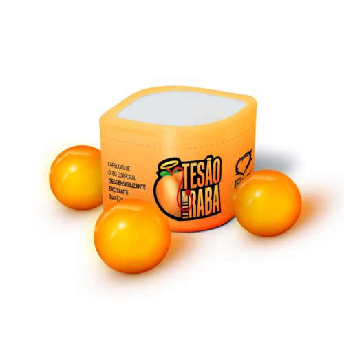 Bolinha Tesão na raba dessensibilizante excitante 3 unidades