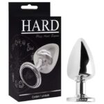 Plug anal de metal cromado tamanho G linha signos hard - Imagem 4