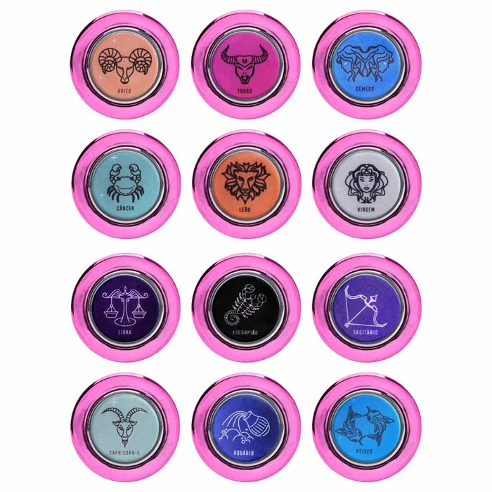 Plug anal de metal tamanho G rosa linha signos hard - Imagem 4