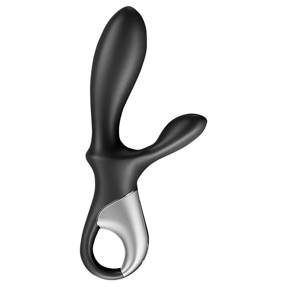 Vibrador Estimulador Anal em Silicone com 12 Modos de Vibração Função Aquecimento App Interativo - Satisfyer Heat Climax - Imagem 3