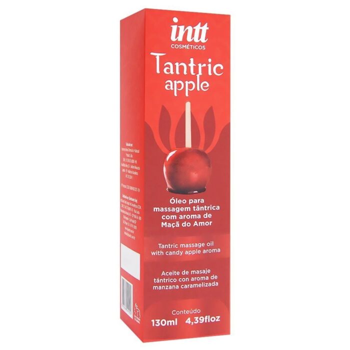 Tantric Apple - Óleo para massagem tântrica 130ml intt - Imagem 5