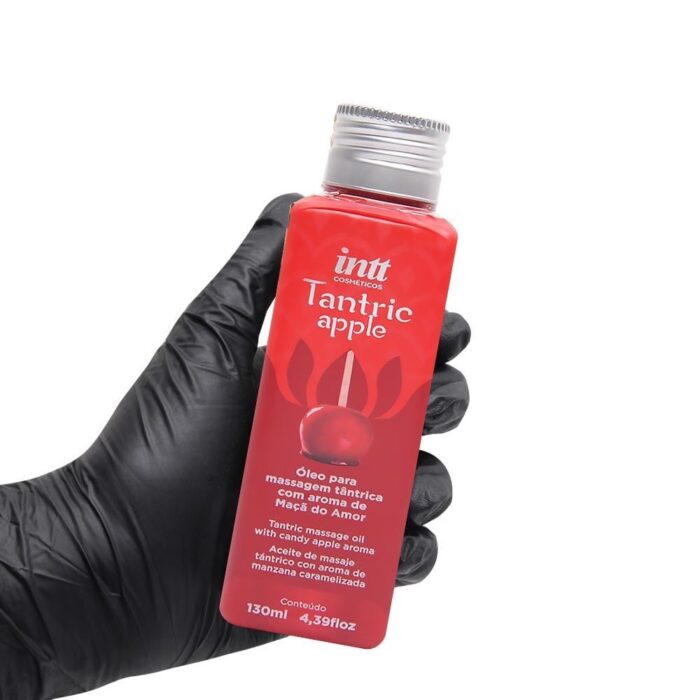 Tantric Apple - Óleo para massagem tântrica 130ml intt - Imagem 3