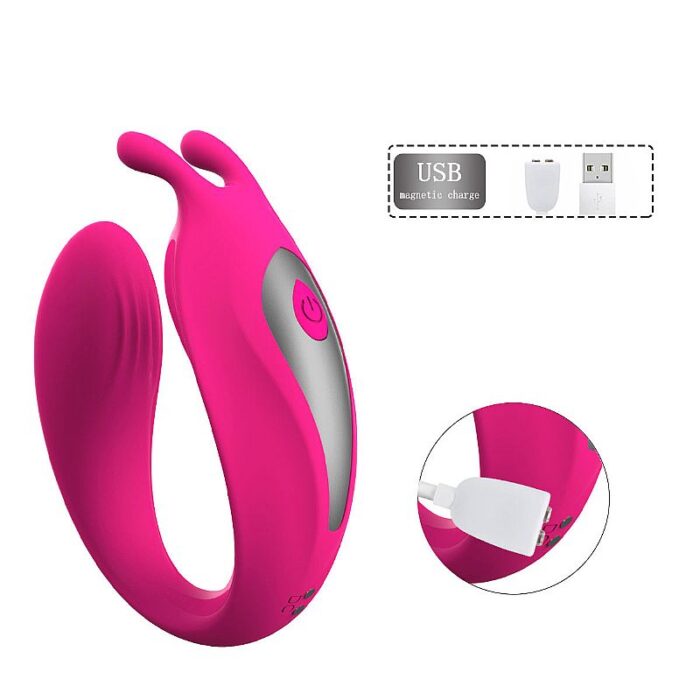 Vibrador de casal com controle remoto mody 12 vibrações - Imagem 4