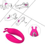 Vibrador de casal com controle remoto mody 12 vibrações - Imagem 6