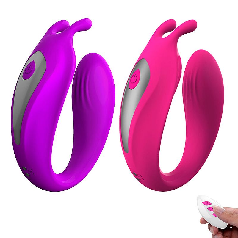 Vibrador de casal com controle remoto mody 12 vibrações
