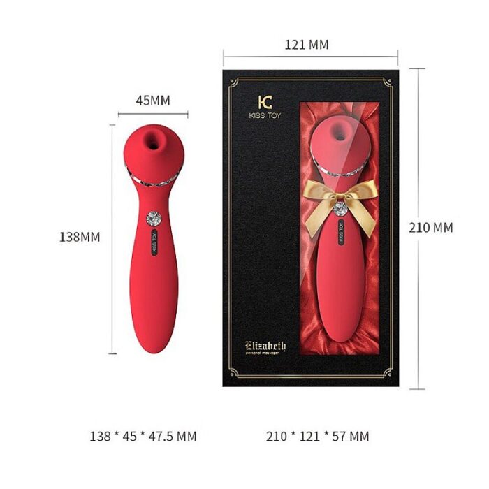 Vibrador Estimulador de Clitóris com pulsação Elizabeth - Imagem 4