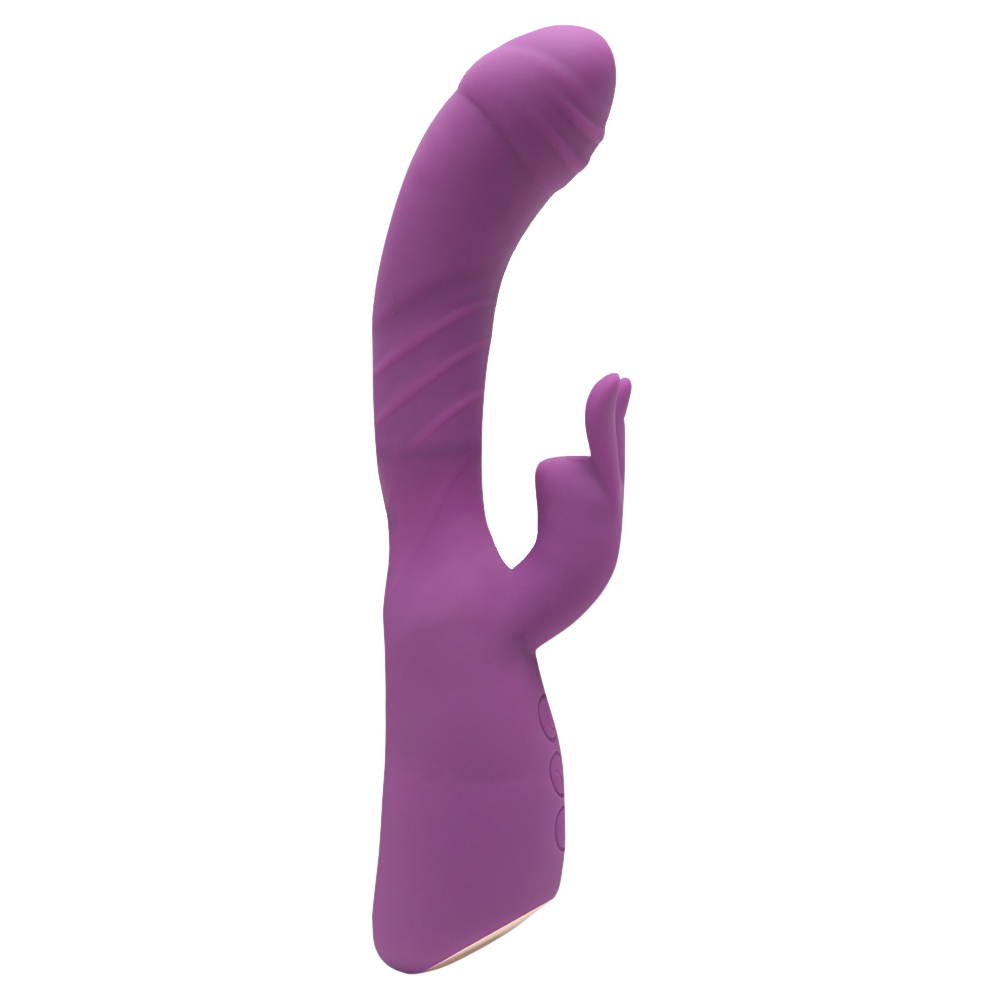 Vibrador Ponto G E Clitóris Vai E Vem Com 7 Modos Vibrações Nv Toys | Cor: Roxo - Imagem 3