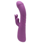 Vibrador Ponto G E Clitóris Vai E Vem Com 7 Modos Vibrações Nv Toys | Cor: Roxo - Imagem 5