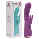 Vibrador Ponto G E Clitóris Vai E Vem Com 7 Modos Vibrações Nv Toys | Cor: Roxo