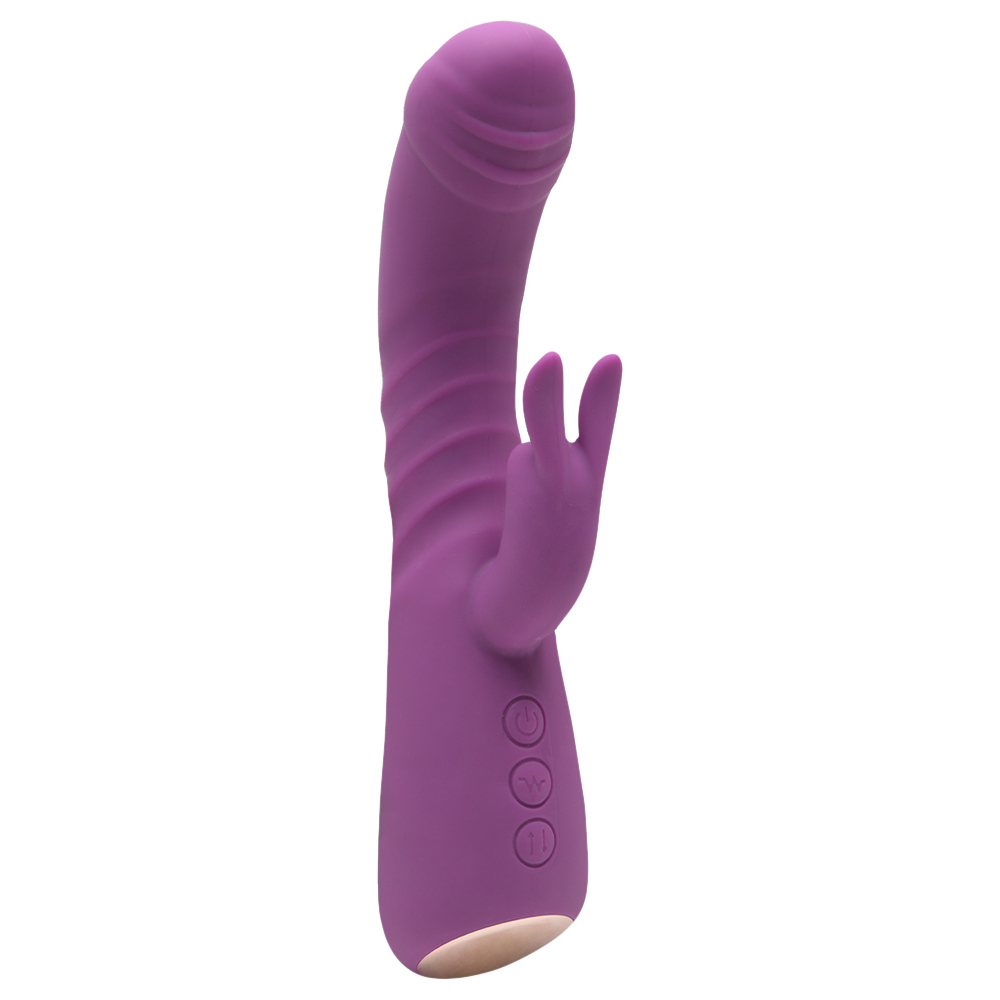 Vibrador Ponto G E Clitóris Vai E Vem Com 7 Modos Vibrações Nv Toys | Cor: Roxo - Imagem 8