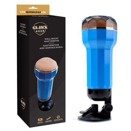 Masturbador masculino Com Ventosa e Trava - Wall Mount G.I Jack