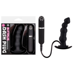 Dash Plug - Plug anal com controle 10 velocidades Nanma
