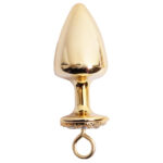 Kit algemas com plug anal cravejado com strass tamanho M - Hard Metal - Imagem 11