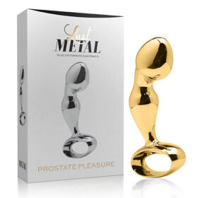 Lust Metal - Plug anal estimulador de Próstata Dourado